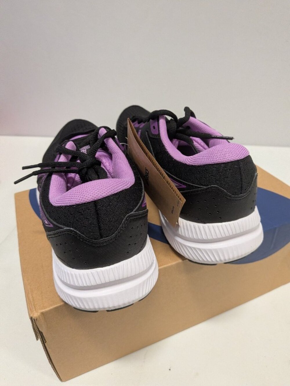 New Asics Gel-Contend 8 Womens Black Orchid 1012B320-005 Sz 10 - Picture 3 of 5
